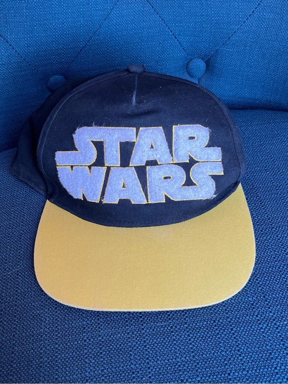 Star Wars Kids Navy and Yellow Baseball Cap with Logo